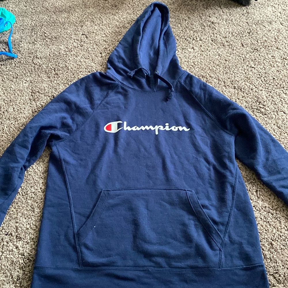 Blue Champion Hoodie